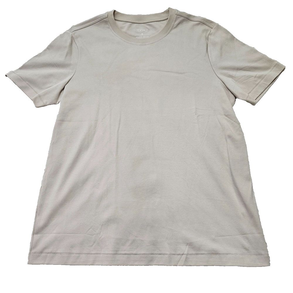 NWOT Textale Men's Nude Crewneck Short Sleeve‎ Activewear T-shirt. Size S